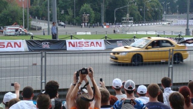Bavaria Moscow City Racing 2010 - заезды и аварии