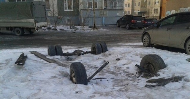 Русский эвакуаторщик настолько суров...
