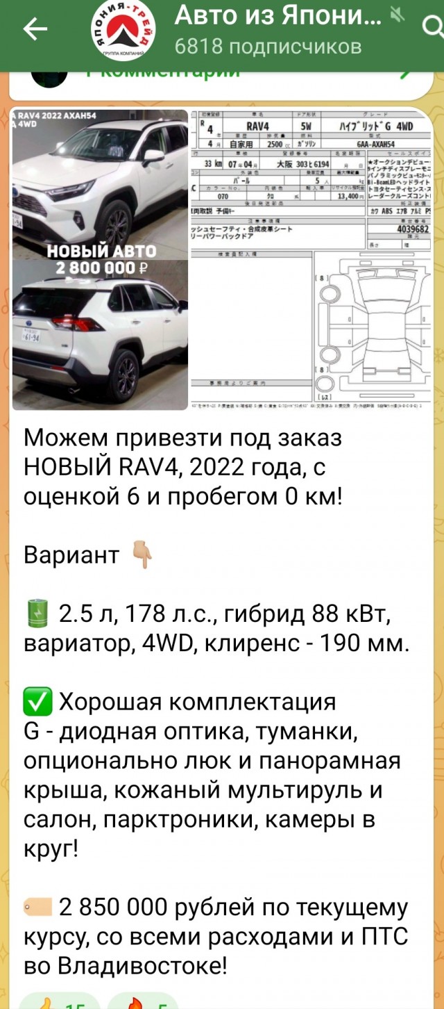 Депутаты предлагают отменить пошлины на ввоз автомобилей в Россию до 1 января 2024 года