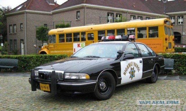 На чём ездят копы в Америке