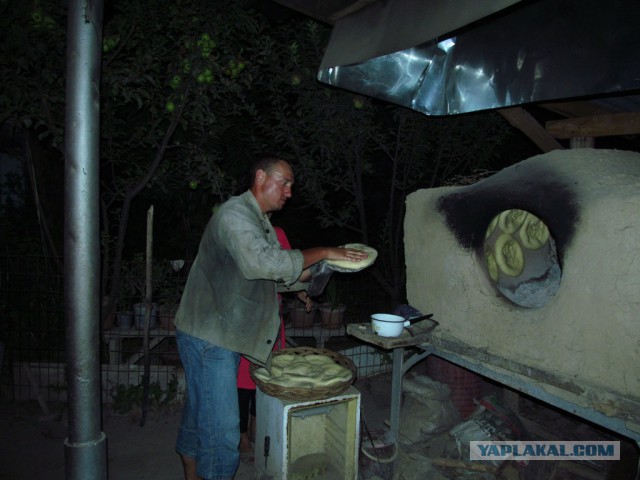 Постройка тандыра на даче.