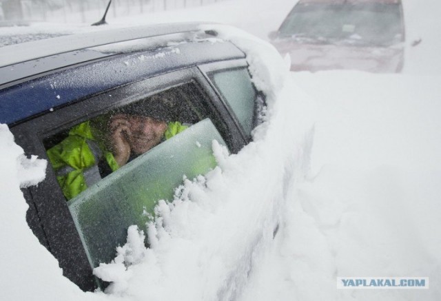 Румынцы тащатся от зимы