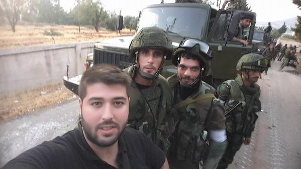 Бойцы 4-го штурмового корпуса сирийской армии