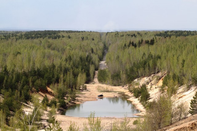 Песчаные карьеры, дер. Кондуки