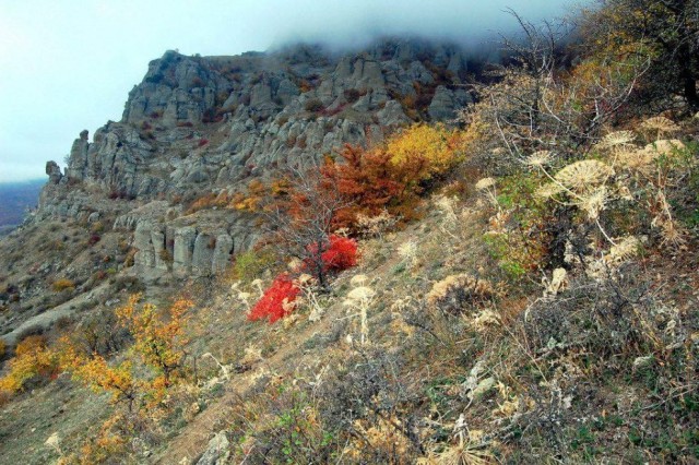 Осень на Демерджи