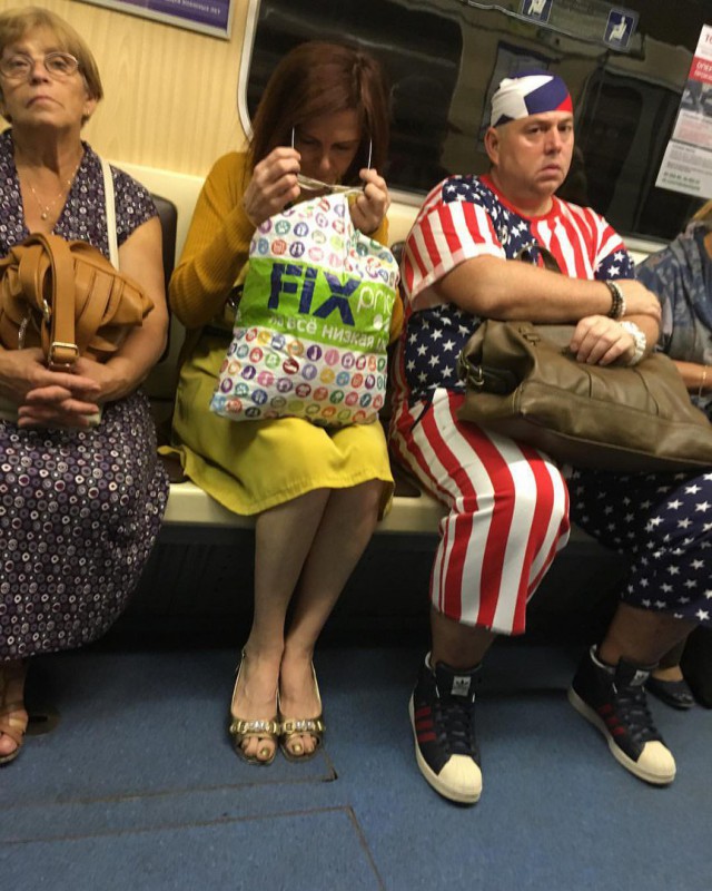 Модники из нашей подземки