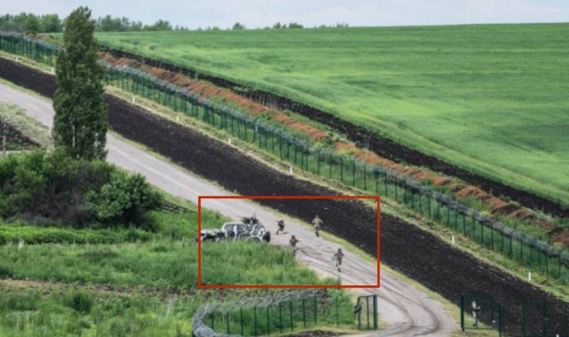 Как выглядит стена на границе Украины с Россией