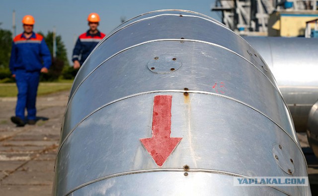 Газпром фиксирует отбор газа Украиной