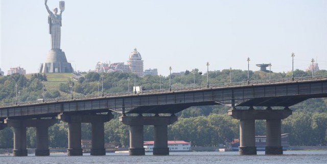 Взрыв моста между Горловкой и Дзержинском