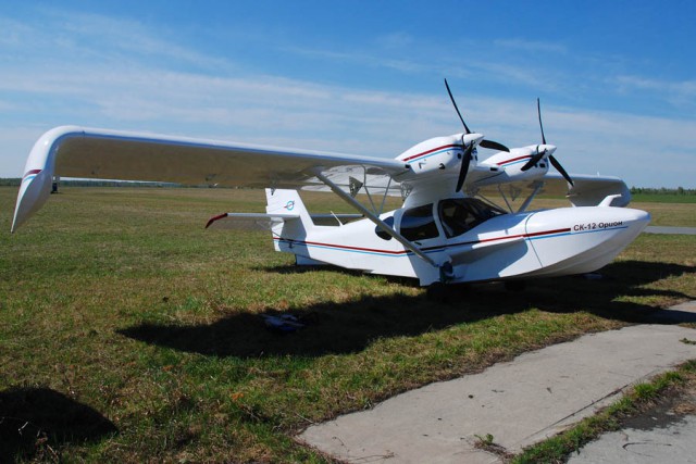 Новый российский самолет СК-12 "Орион"