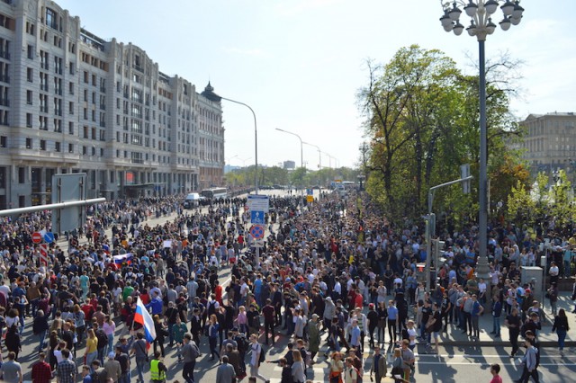 Я тут на митинг вчера сходил