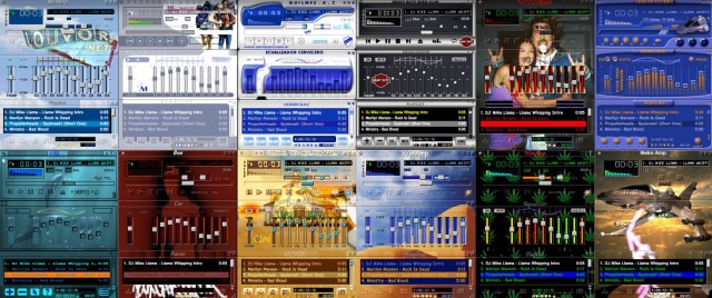 Музей скинов для проигрывателя Winamp собрал 65000 скинов