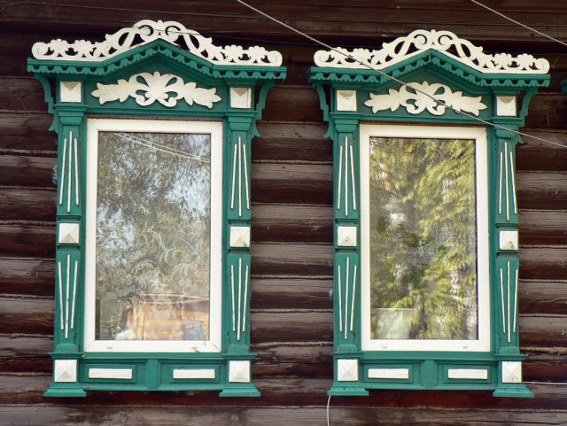 г.Семёнов. Наличники на окна (82 фото)