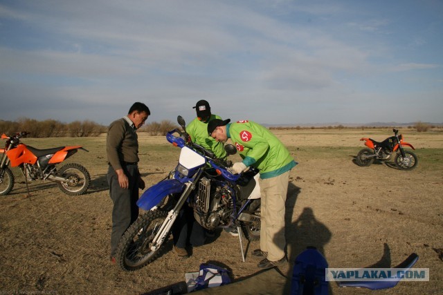 В Монголию на мотоциклах 2006