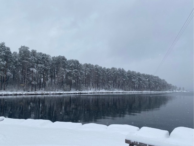 На Урале зима