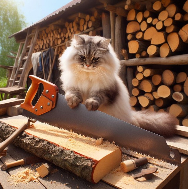 Удивительные приключения котиков в нейросети. К котовторнику