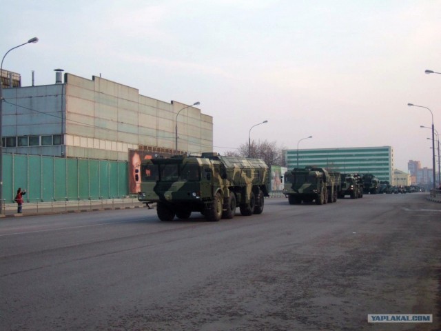 Танки в городе! Репетиция парада победы