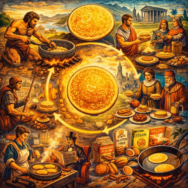 Всемирная история блина, коллеги.