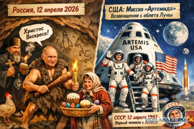С днем Советской Космонавтики!