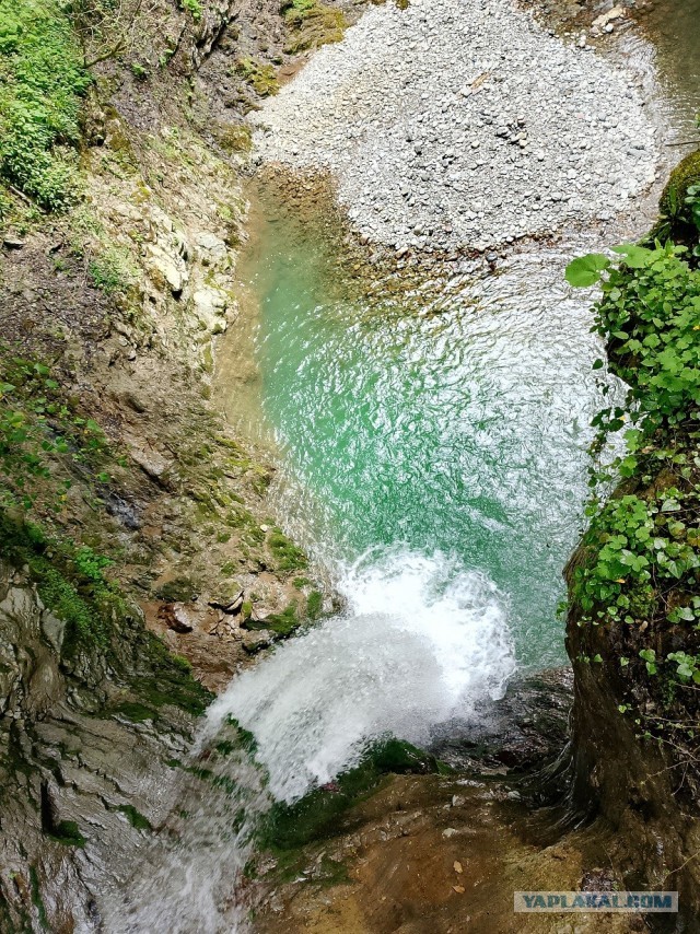 Водопады Ажек (Сочи).