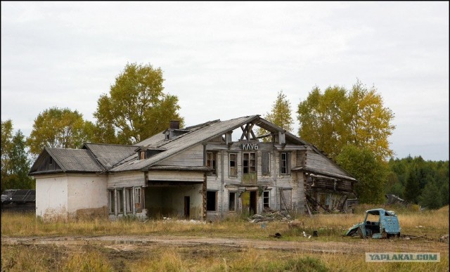 Заброшенная колония в Архангельской обл.