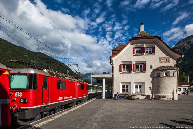 Самые красивые в мире железные дороги. Швейцария