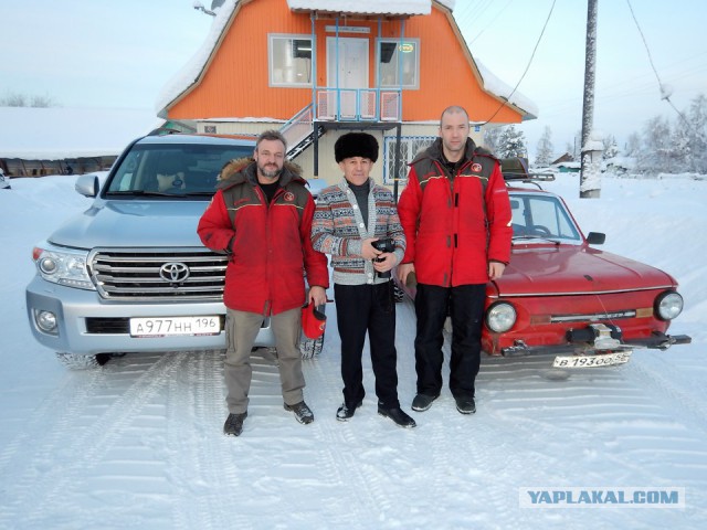 По зимникам на Запорожце
