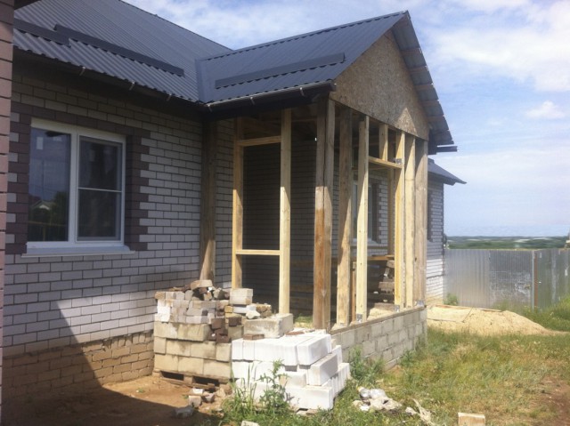 Стройка-постройка длинною в... 120м2+гараж 40м2