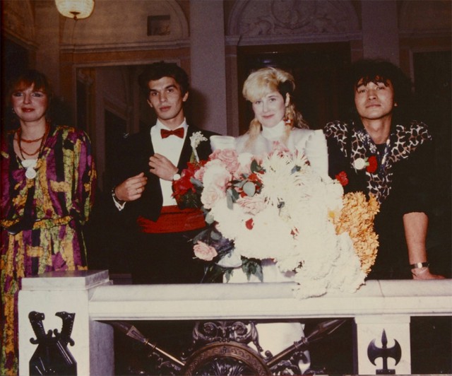 Свадебные фото советских рок-музыкантов