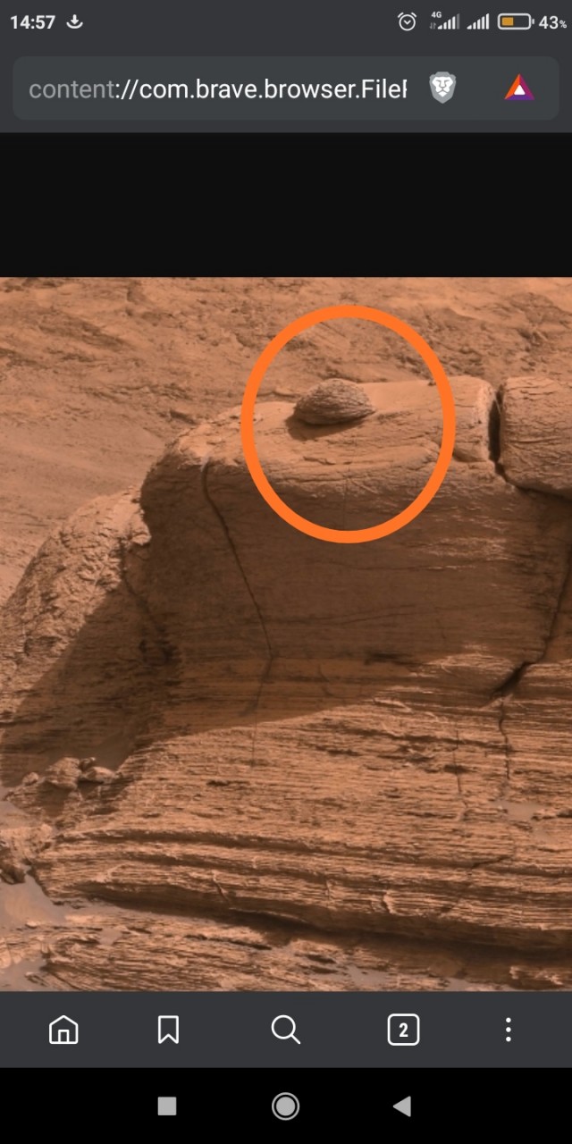 Curiosity прислал новое фото с Марса в высоком разрешении