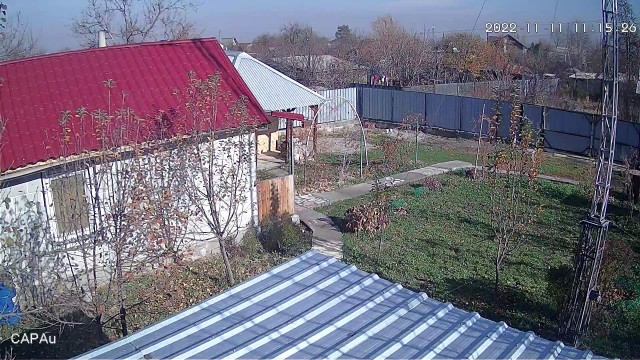 А из нашего окна вот такая красота...