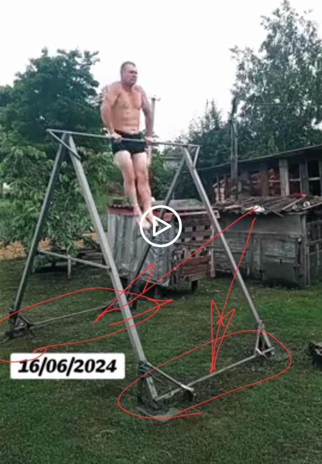 Занимаюсь турником
