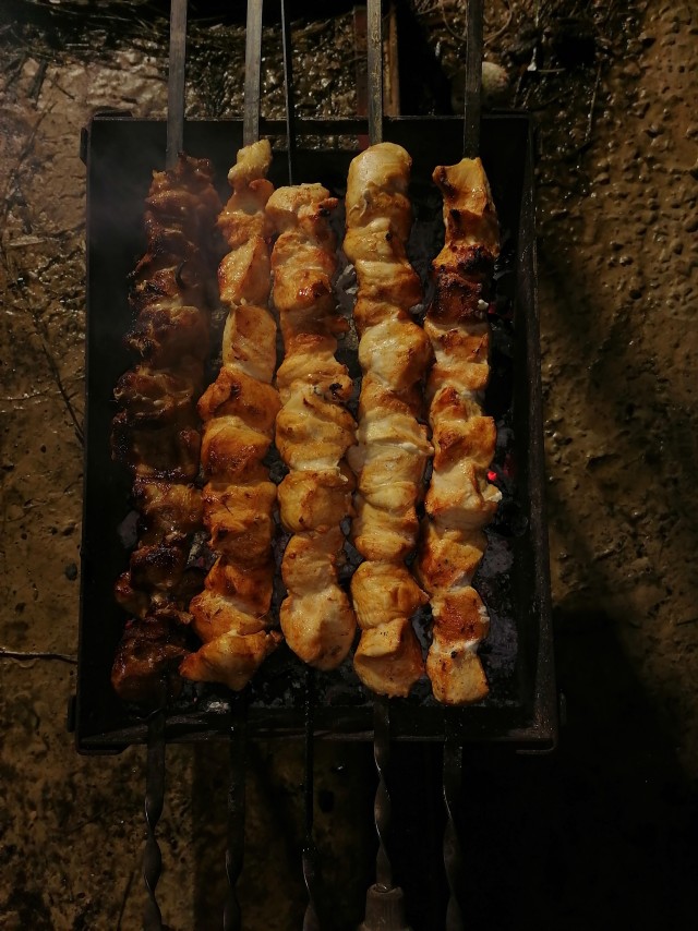 Вечерний шашлык