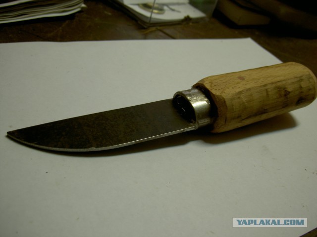 Лапландский нож из говна и палок