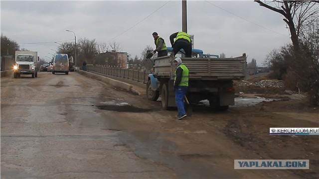 Дороги Германии после зимы по-русски (-20)