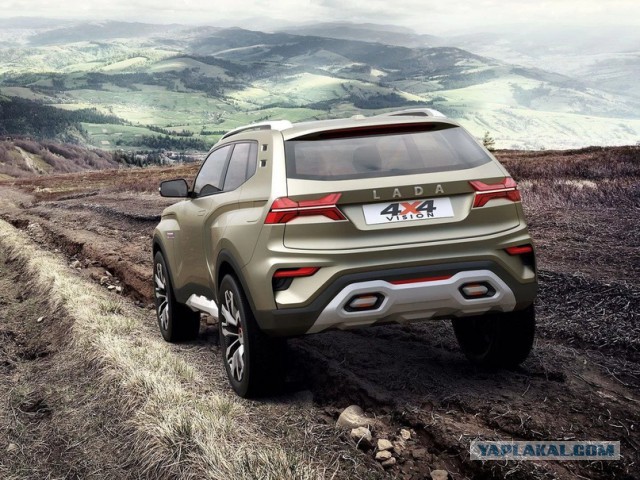 Lada 4х4 Vision оказалась электромобилем!