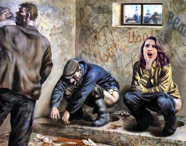 Фотожаба  Болельщица