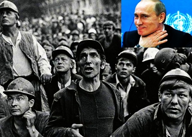 Хохма от президента: Путин назвал рабочий класс «ведущей политической силой» России