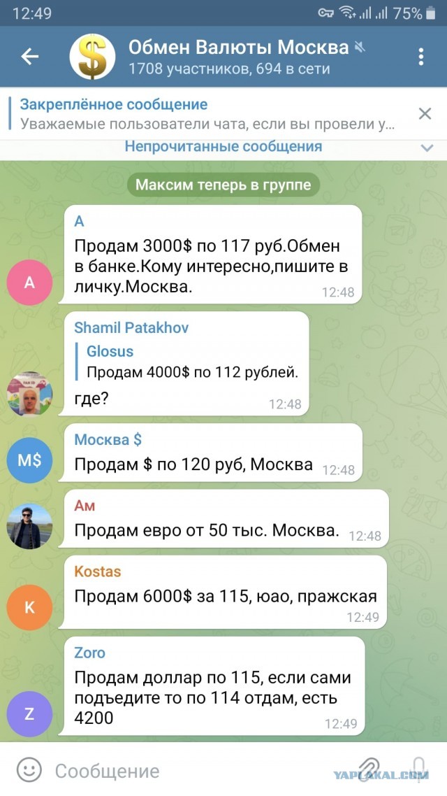 Что с курсом?