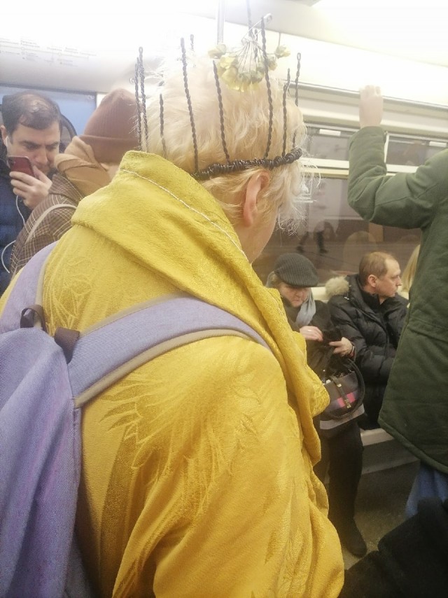 Свежие модники из российского метрополитена на вторник