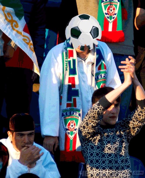 Грозненский фанат ФК "Терек"