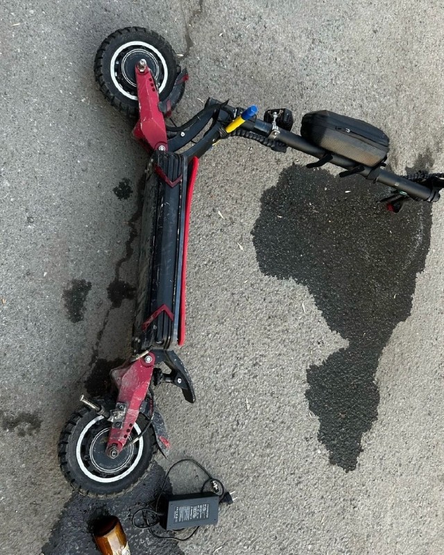 Погоня за пьяным самокатчиком, который перевозил 3-летнего ребенка