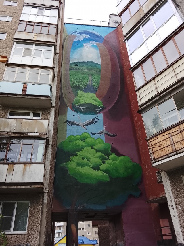 Муралы города Пскова