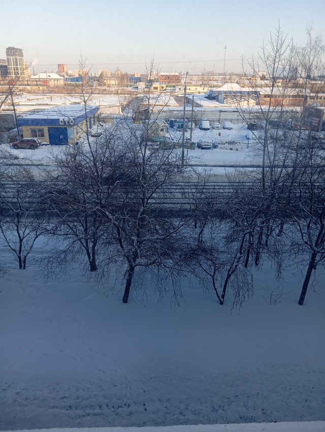У кого как за окном?