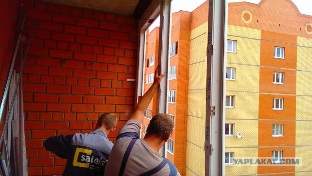 Мой способ установки окон