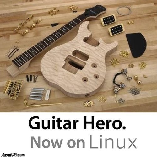 Guitar Hero на Linux