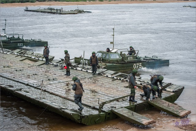 Про форсирование водной преграды