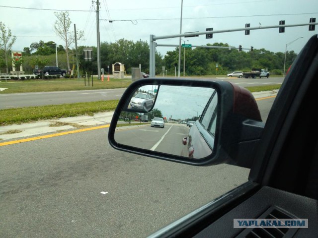 По статистике у 90% водителей зеркала отрегулированы неправильно