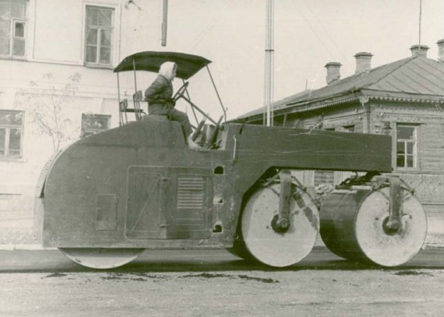 Как укладывали асфальт в 1920-60 годах
