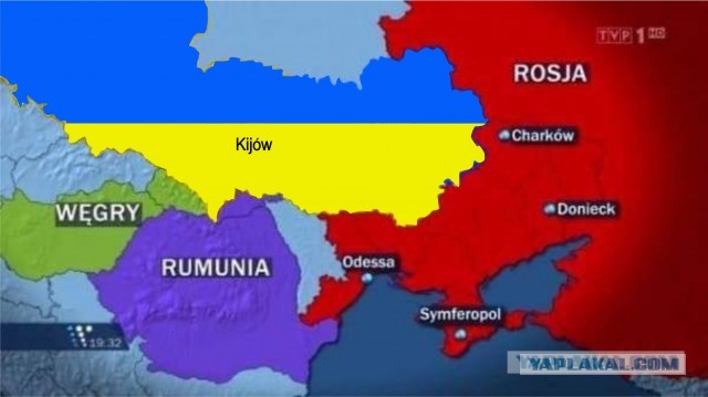 Экс-депутат Рады показал польскую карту раздела Украины